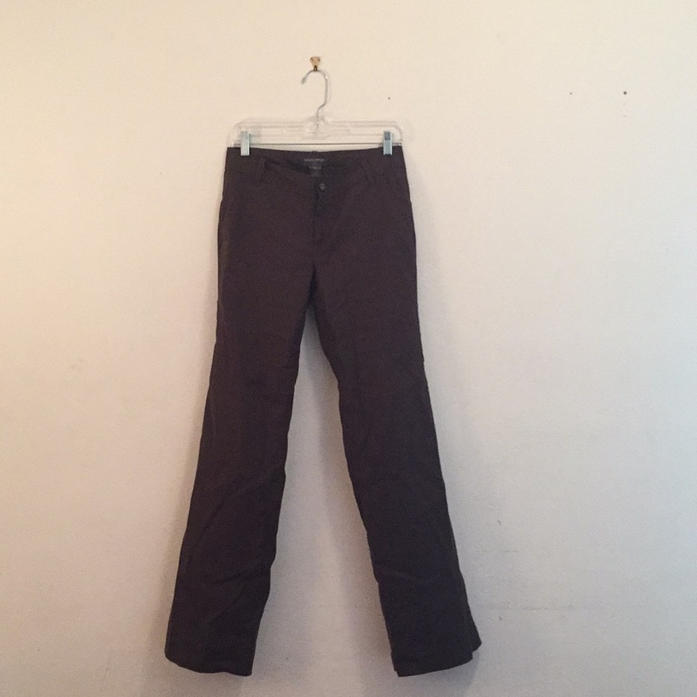 BANANA REPUBLIC brown linen pants size 4